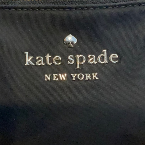 Kate Spade Watson Lane Lucie Crossbody handbag Black Purse Bag Logo - Like New - Picture 3 of 14